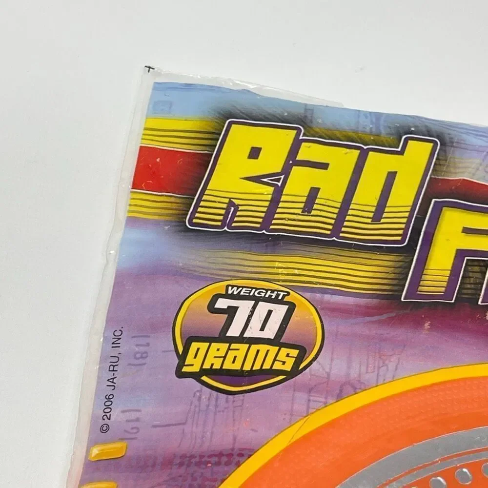 Rad Flyer Frisbee Flying Disc Rad Flyer Disc JA-RU 1025 Sealed NIP 2006 Vintage
